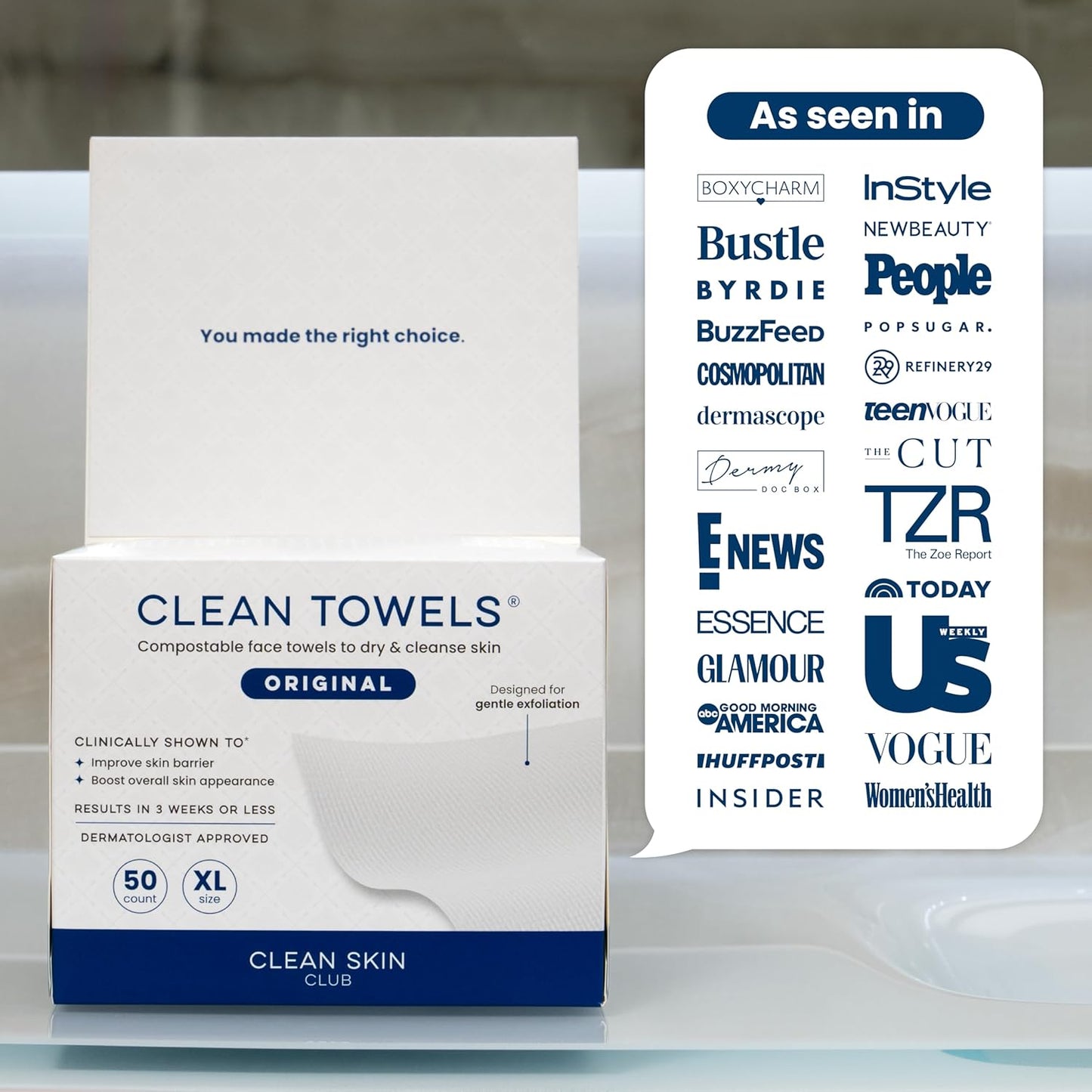 Ultra Soft Face Towels XL