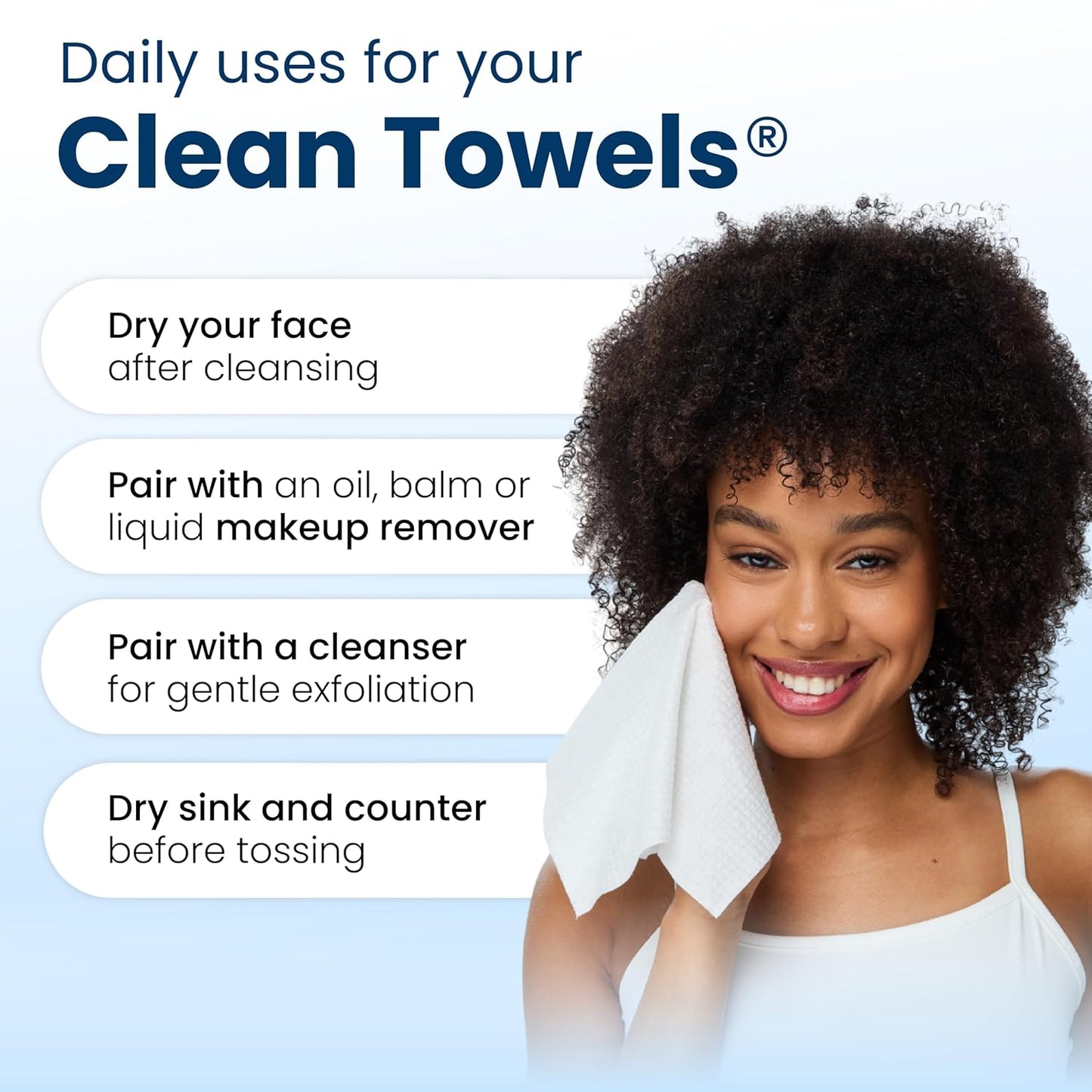 Ultra Soft Face Towels XL