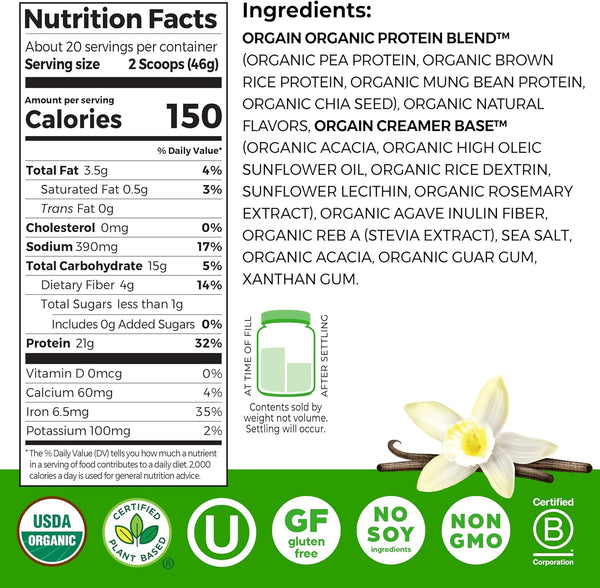 Vanilla Vegan Protein Delight